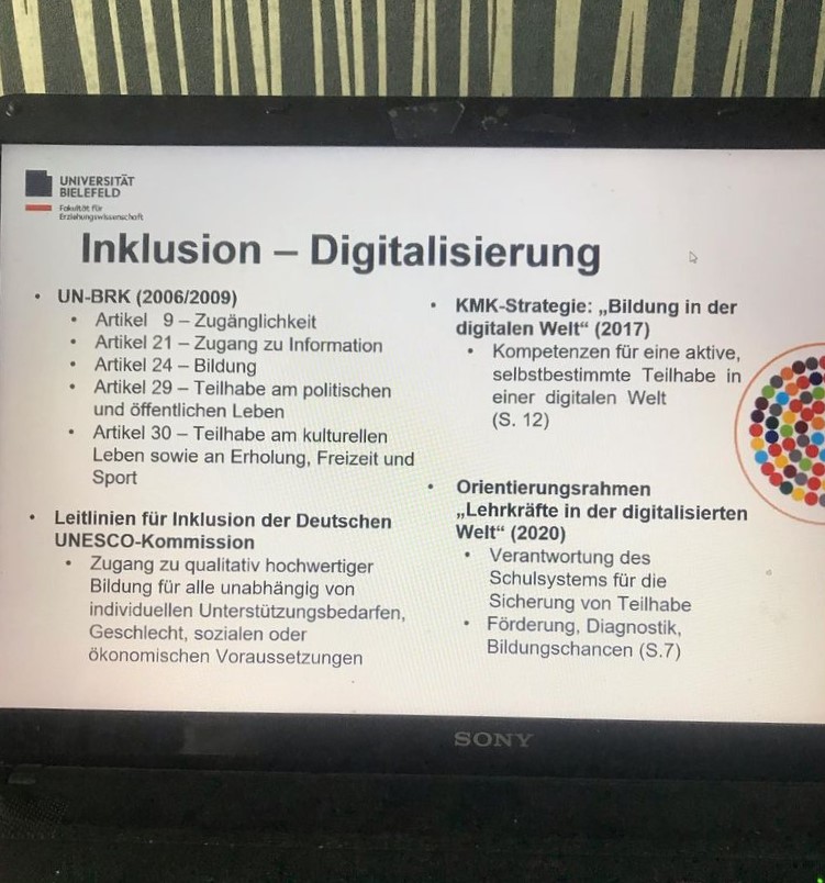 Grafik zur Inklusion- Digitalisierung
