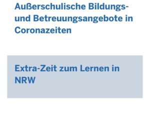 Landesprogramm „Extra-Zeit zum Lernen NRW“