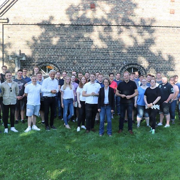 Besuch von Hubert Hüppe, CDUder Kreismitgliederversammlung der Jungen Union Kreis Unna, 17.07.21