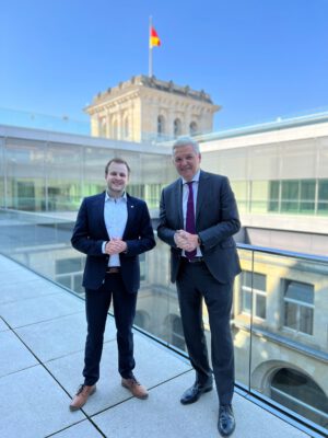 Bergkamener Student erlebt die große Politik in Berlin