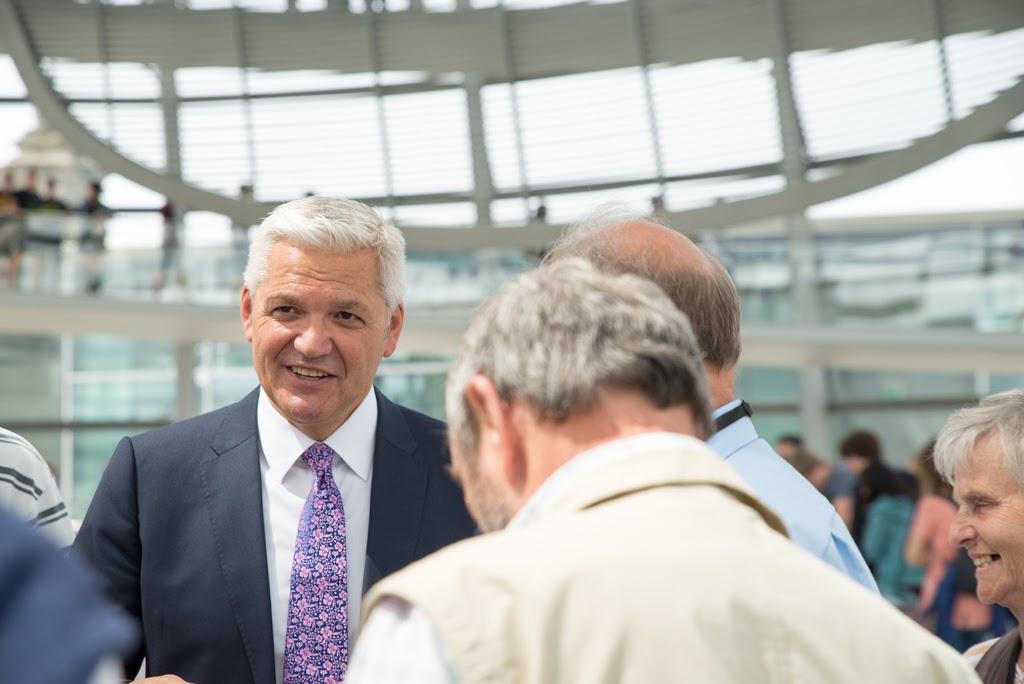 Zu Besuch bei Hubert Hüppe im Deutschen Bundestag