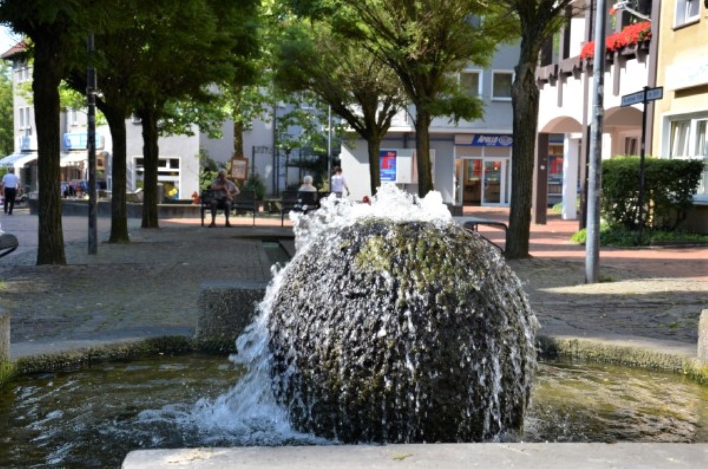 Brunnen in der Fröndenberger Innenstadt (Foto: CDU Fröndenberg)