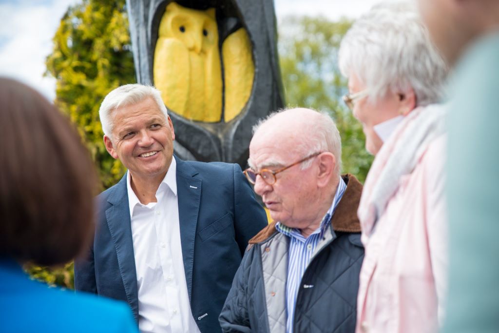 Die Fröndenberger „Eule“ – ein Ehrenmal, das den Radsportlern aller Nationen gewidmet ist.