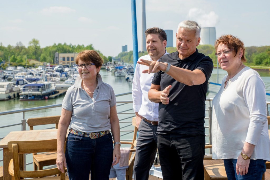 Die Marina in Bergkamen-Rünthe ist das Aushängeschild der ehemals größten Bergbaustadt Europas