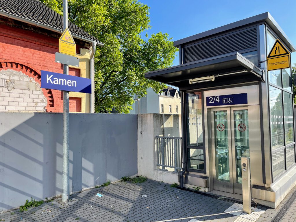 Nachhaken erfolgreich Aufzüge am Bahnhof Kamen wieder in Betrieb