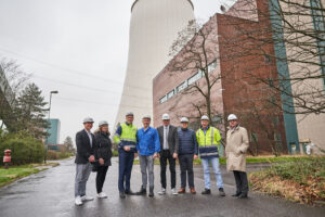 Jens Spahn und Hubert Hüppe besichtigen STEAG-Steinkohlekraftwerk in Bergkamen-Heil