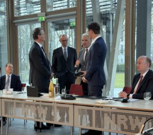 Hubert Hüppe MdB auf Landesgruppensitzung verabschiedet